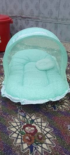 sleeping bed for babies with soft mosquito net