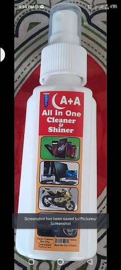 All in One Cleaner & Shiner