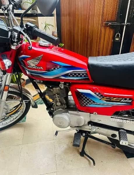 Honda 125 Islamabad num 2024 model 1