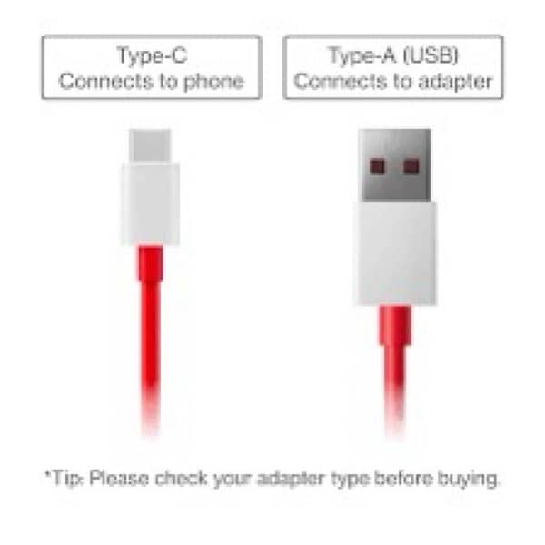 Oneplus Charging cable A++ copy 6A 1