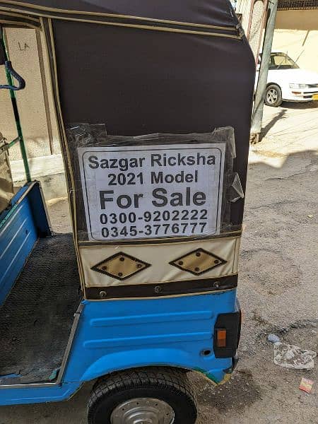 sazgar rickshaw for sale 11