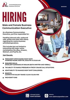 Male/Female Bussiness Communication Executive