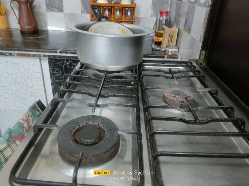 Sky Flame 3 burner Gas stove oven 2