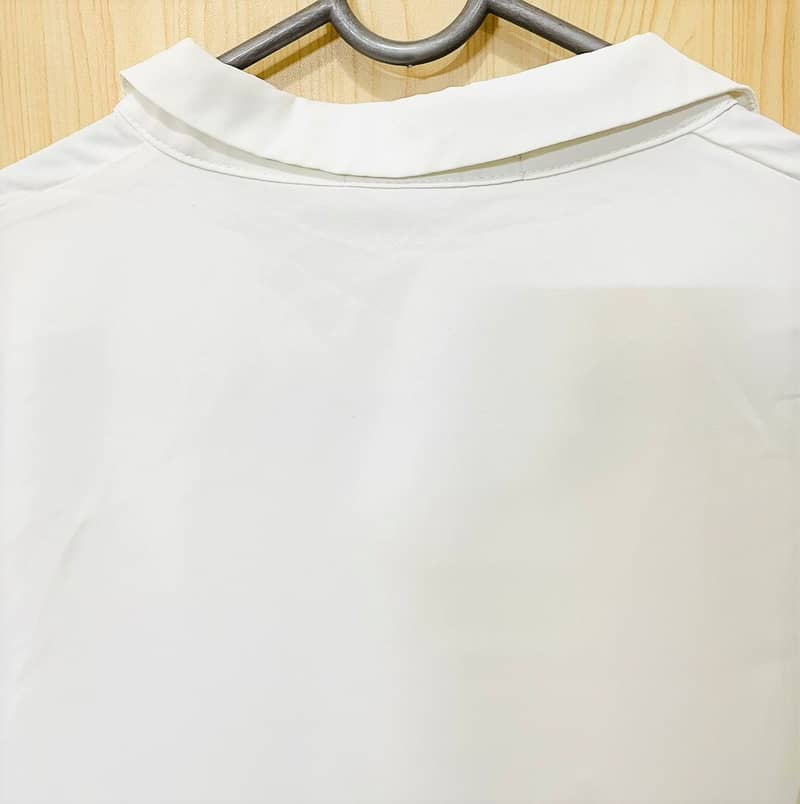 Contrast Trim White Shirt | Women 4