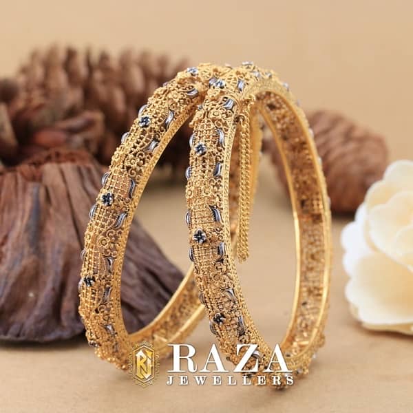 Gold Bangles low range for Wedding start from 200000 10