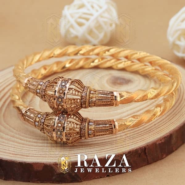 Gold Bangles low range for Wedding start from 200000 16