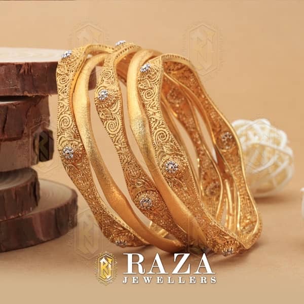 Gold Bangles low range for Wedding start from 200000 18