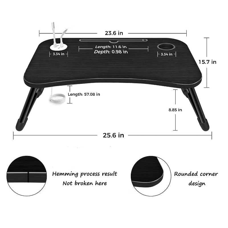 Multi-Functional Foldable Eco-Friendly Laptop Portable Table 2