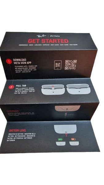 Original US Imported Ray-Ban Meta Wayfarer Smart Glasses with Charger 4