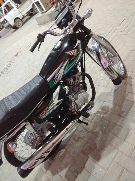 HONDA CG-125 KARACHI NUMBER 2022-2023 MODEL 0