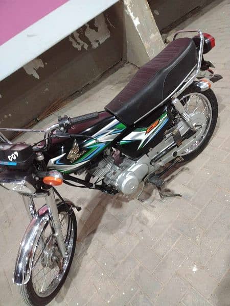 HONDA CG-125 KARACHI NUMBER 2022-2023 MODEL 3