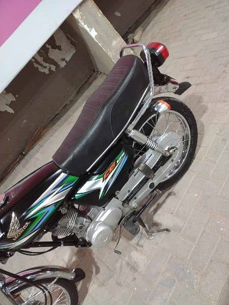 HONDA CG-125 KARACHI NUMBER 2022-2023 MODEL 6