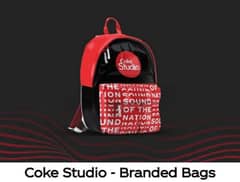 coke studio bag red and Black colour brand new and soft anailty