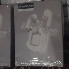 ULTRAPODS MAX EARBUDS AVAILABLE BOX PACKED