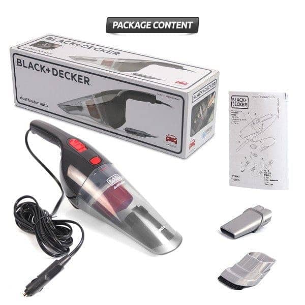 Original Reliable Black + Decker Handheld Car  Vacuum NV1200AV 5