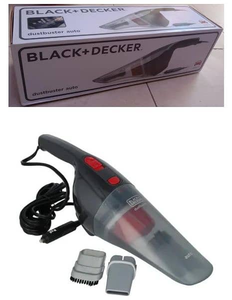 Original Reliable Black + Decker Handheld Car  Vacuum NV1200AV 6