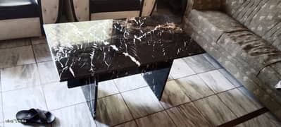 marble table