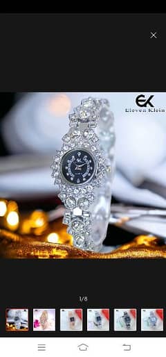 pearl white stone watch new watch price in description 0