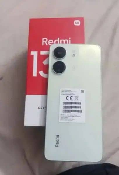 Redmi 13c 6/128 with 6 month wronti 1