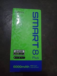 Smart 8 plus infinix 4+4 64