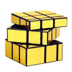 3x3 mirror cube golden