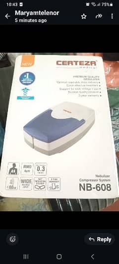 Ceteza nebulizer NB-608