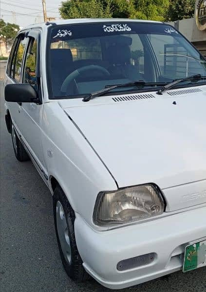 Suzuki Mehran VXR 2017 Model. 95% Genuine Minor touching Beautiful Car 1