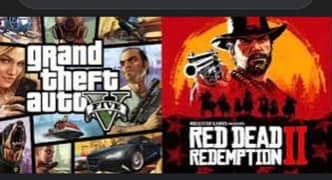 GTA5, RDR2, GOD OF WAR ,COD