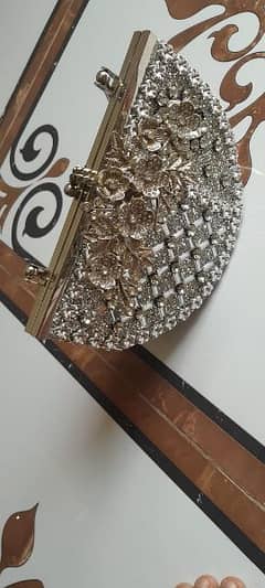 bridal hand clutch