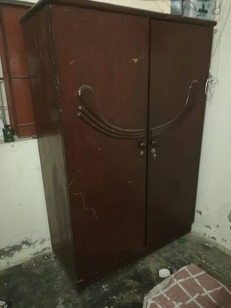 wooden cupboard 2 door big size 2