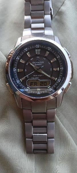 Casio

Casio Oceanus Titanium Solar World Time 1