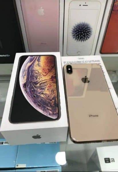 Apple iphone Xs Max 256 Gb with complete box whatsaap 0312=14=49=815 0