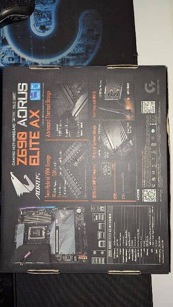 Gigabyte Z690 Aorus Elite Ax DDR5 in warranty till January 2026. 1