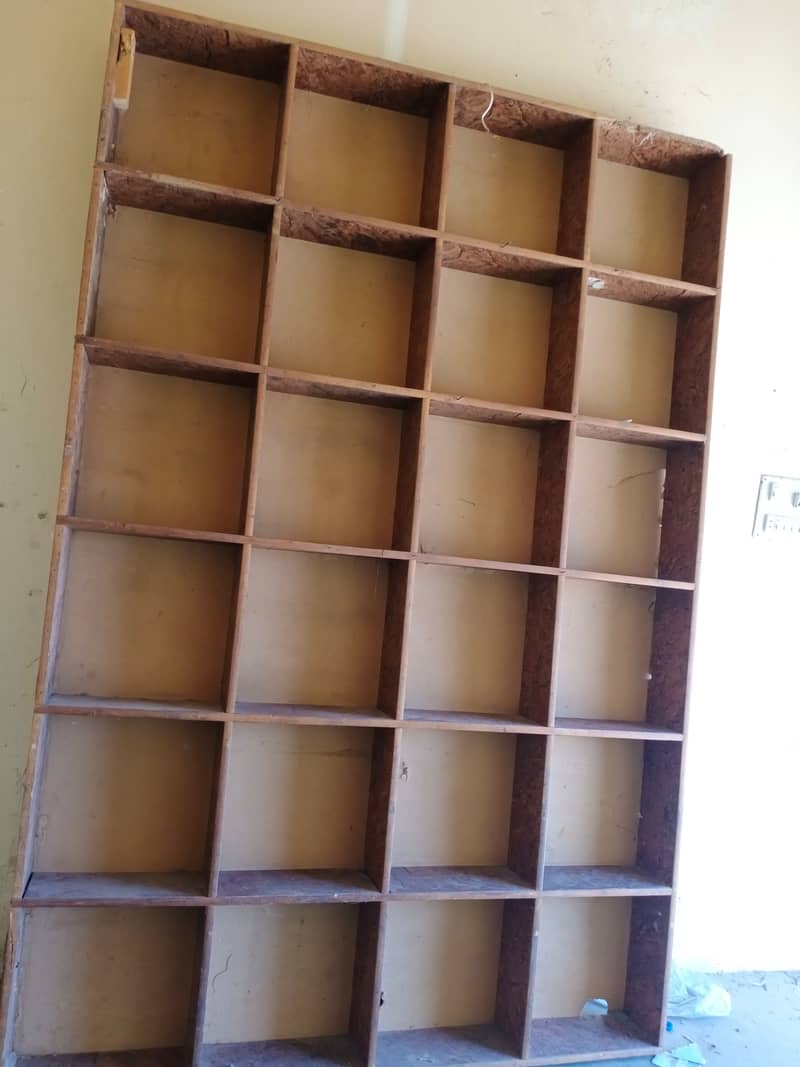 Wooden Rack,  office rack, shelves, 8 feet height, 5.5 feet width 0