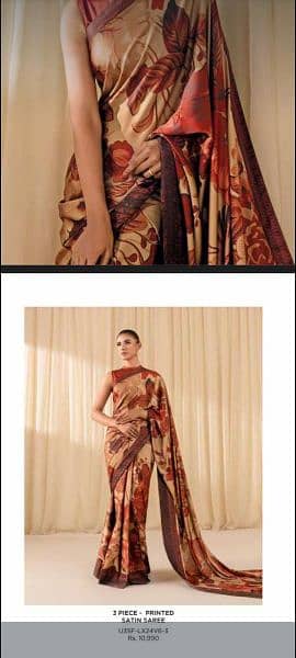 Sapphire Latest Festive Saree 2024 5