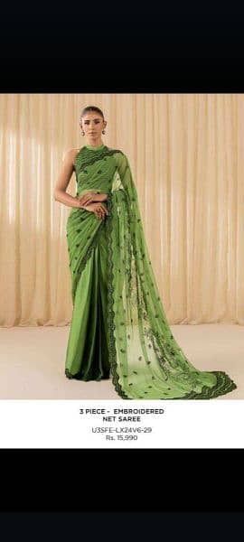 Sapphire Latest Festive Saree 2024 6