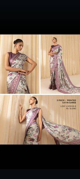 Sapphire Latest Festive Saree 2024 8