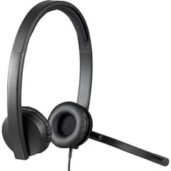 Headphones / Logitech H570c wired noise cancellation headphones