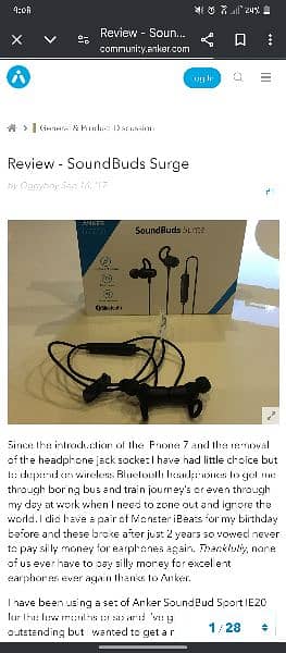 Anker Soundbuds Surge 6