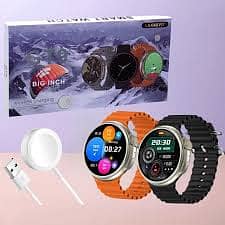 BEST GT9 SMART WATCH FOR MEN NEW CONDITION WITH BOX AND STRAPS