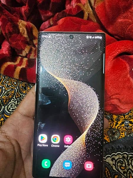 Note 10plus 12gb 256gb pta appeared condition 10by9 only mobile 2