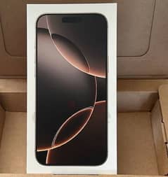 Apple Iphone 16 Pro (FU) 256gb, Box pack Desert Titanium 0