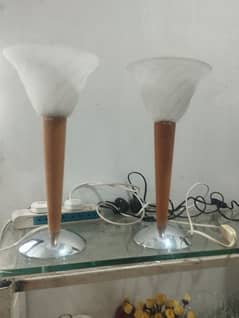 imported beautiful IKEA lamps pair available for sale