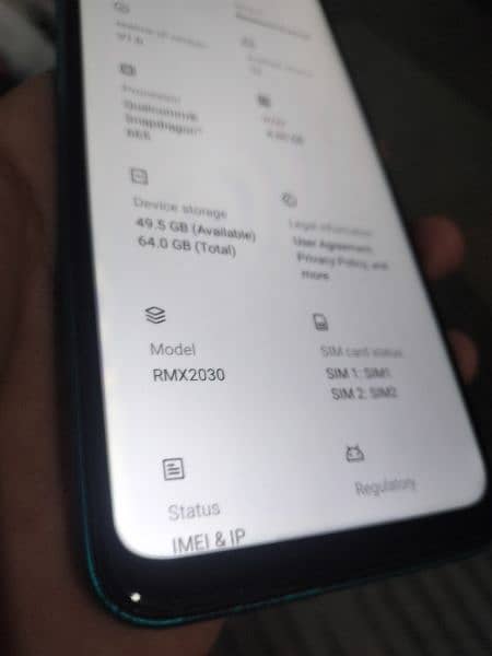 Realme 5i 4/64 memory full box 6