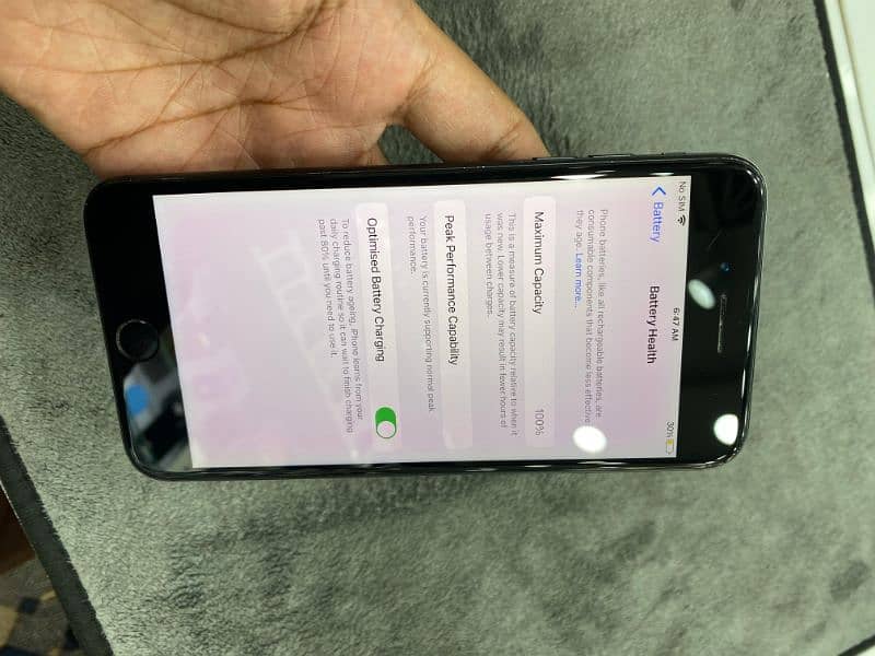 Apple iPhone 7 plus 256 gb Pta approved 10/10 condition 100% batte 4