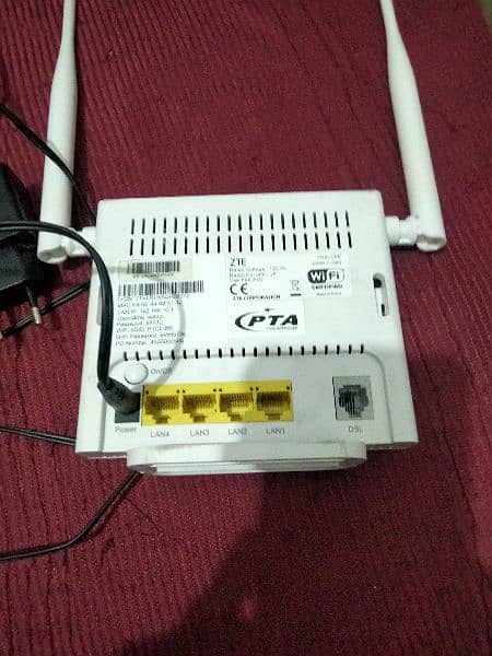 Ptcl D link VSDL  Wifi Router and ZYXEL VSDL Bridge Modem 0300-9426428 1