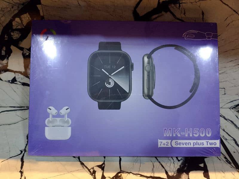 Smart Watch wit Earbuds 8