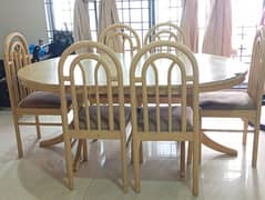 dining table with chairs