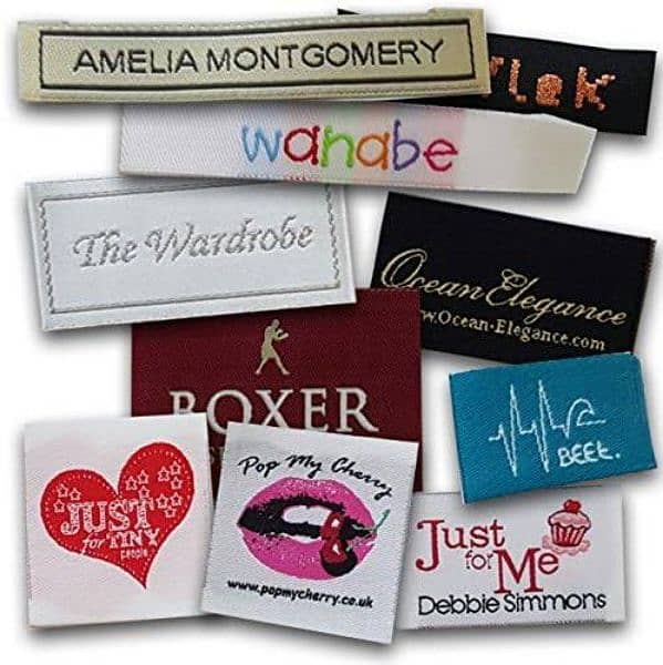 woven labels hang tags paper bags 10