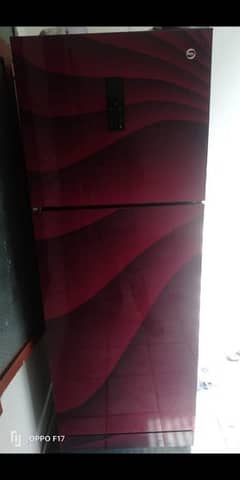 PEL PRGD-20170 Intello Glass Door Refrigerator Maroon